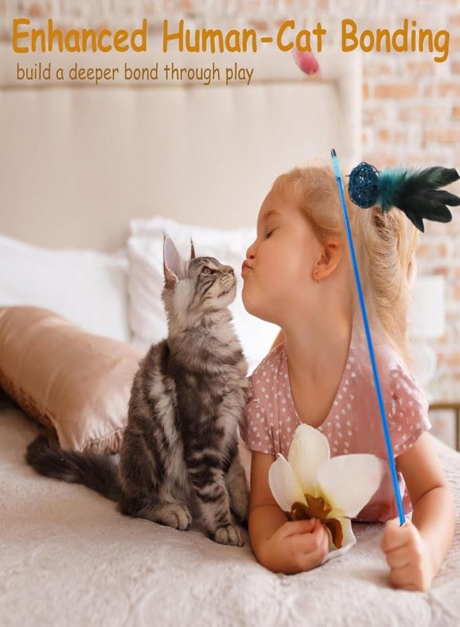 KittuPet لعبة كيتو بيت، عصا إغراء للقطط من السيزال، قطعة واحدة، لعبة تفاعلية للقطط المنزلية، لون أبيض، مقاس واحد - Image 4